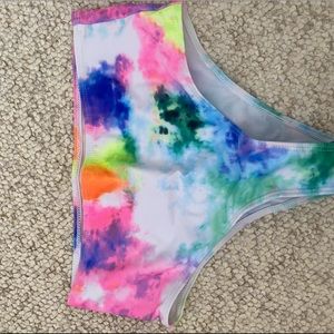 NWOT- shein tie dye bikini bottom